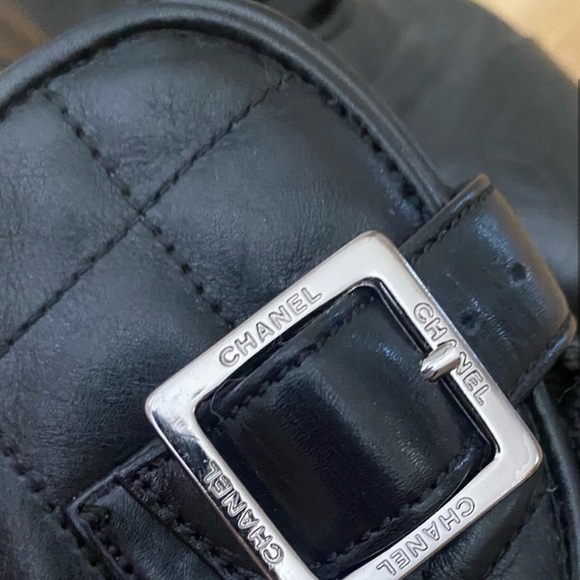 🖤 Chanel Black Combat Boots 🖤 - Picture 3 of 6